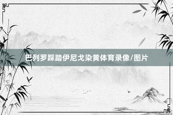 巴列罗踩踏伊尼戈染黄体育录像/图片