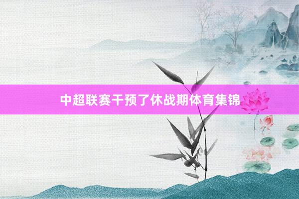 中超联赛干预了休战期体育集锦