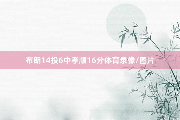 布朗14投6中孝顺16分体育录像/图片