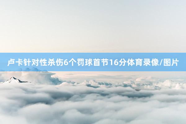 卢卡针对性杀伤6个罚球首节16分体育录像/图片