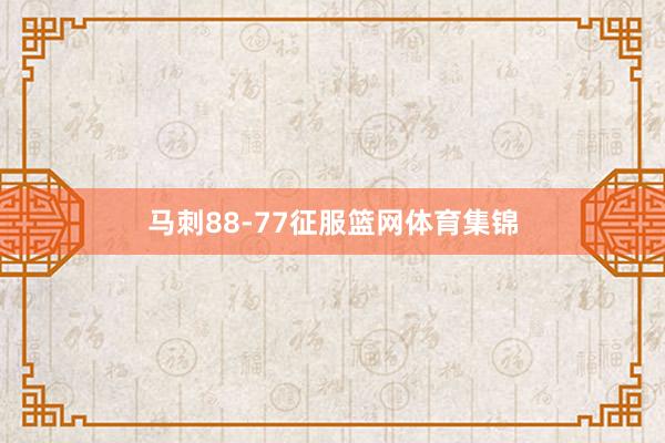 马刺88-77征服篮网体育集锦