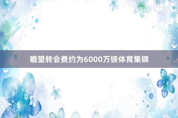 瞻望转会费约为6000万镑体育集锦