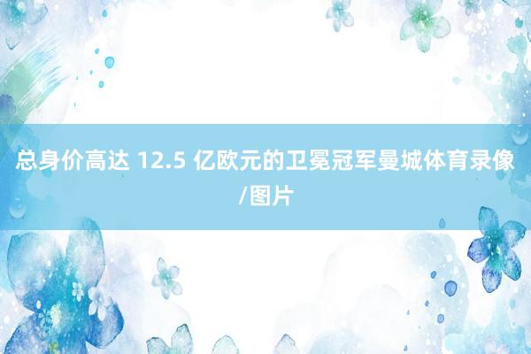 总身价高达 12.5 亿欧元的卫冕冠军曼城体育录像/图片