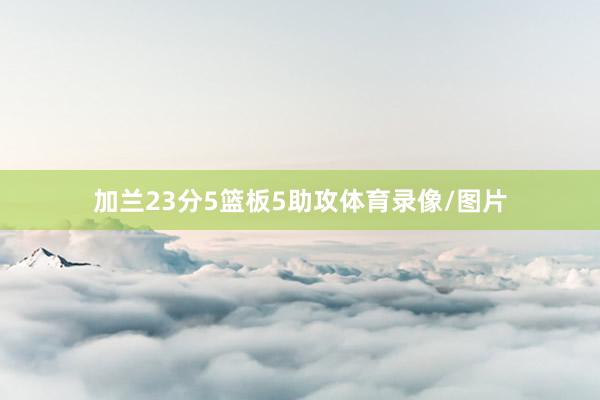 加兰23分5篮板5助攻体育录像/图片