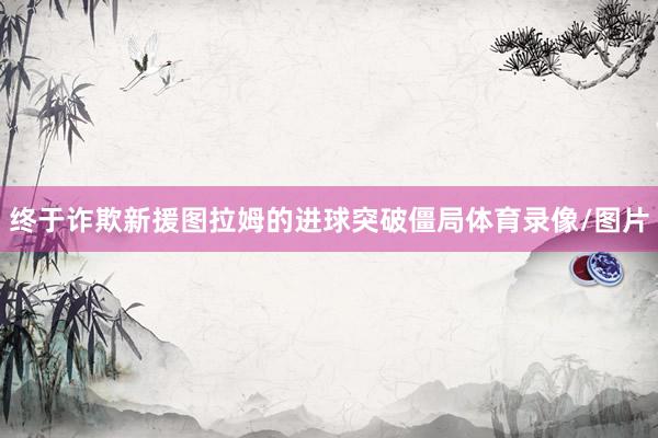 终于诈欺新援图拉姆的进球突破僵局体育录像/图片