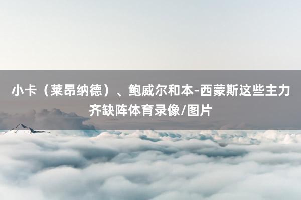 小卡（莱昂纳德）、鲍威尔和本-西蒙斯这些主力齐缺阵体育录像/图片